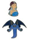 Pins: Blue Dragon - Zora & Killer Bat (Set of 2)  GE7461