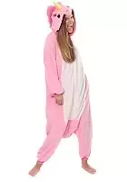      / Kigurumi Pink and White Unicorn