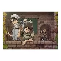  Shingeki no Kyojin / Attack on Titan - Eren  Levi ( A3, 252 )
