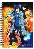    A5 Ao no Exorcist - Rin Okumura, Yukio Okumura, Ryuji Suguro