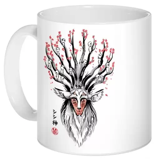 ���������� ������� ������ Sumi-e Mononoke Hime - The Deer God �� ����� � ����� ��������� �������� / Mononoke Hime / Princess Mononoke