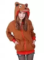    / Hoodie Kigurumi Wolf