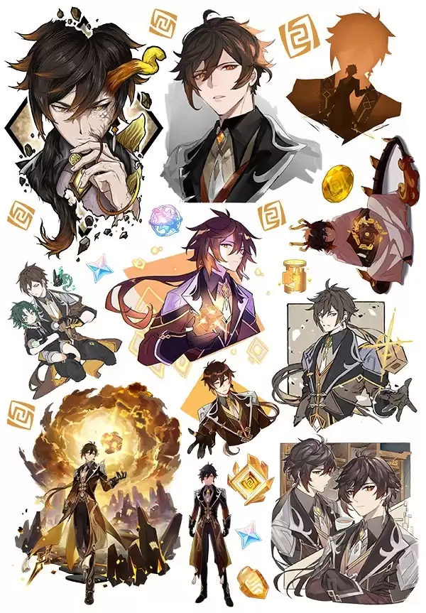 ������� Genshin Impact / Zhongli