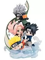  FigUnity NARUTO Shippuden Team Seven Group! Complete Figure