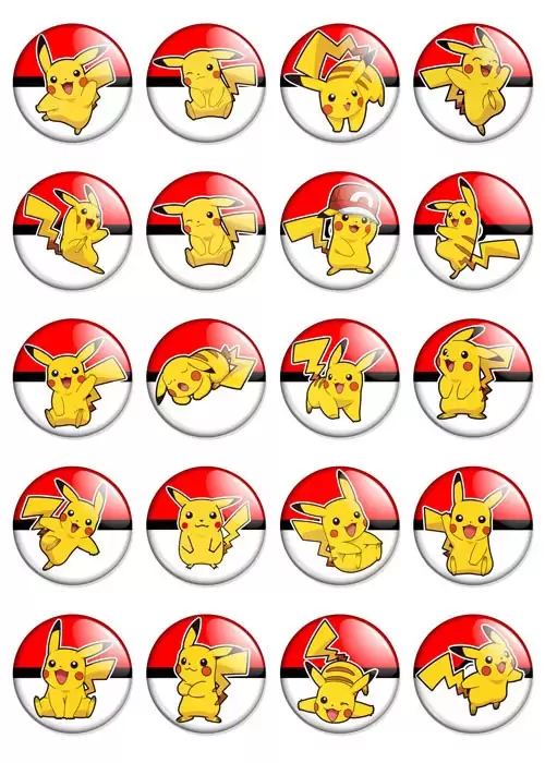 ����� ������� Pokemon Pikachu No.4