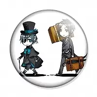  Kuroshitsuji - Chibi Sebastian and Ciel