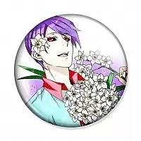    - Shuu Tsukiyama with flowers