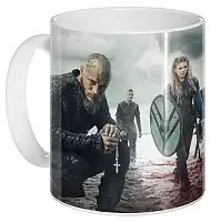  Vikings Ragnar Lodbrok, Lagertha, Rollo and Bjorn Ironside