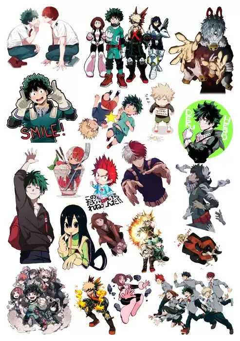 ������� ��������� �� ����� Boku no Hero Academia No.1