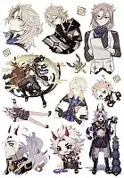  Genshin Impact / Albedo & Arataki Itto