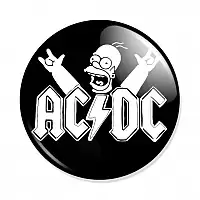  Homer Simpson AC/DC