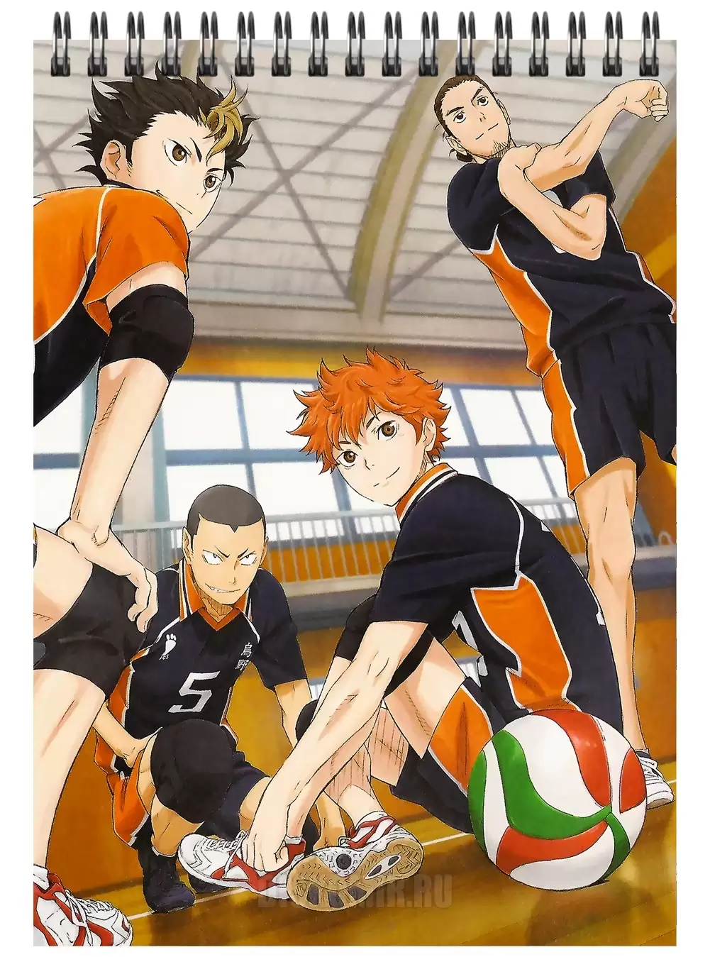 �������� ��� ��������� A5 � ����� Haikyuu!!