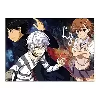   To Aru Majutsu no Index - Accelerator, Mikoto Misaka, Touma Kamijou