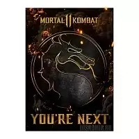 ������ �������� Mortal Kombat 11 Dragon Logo