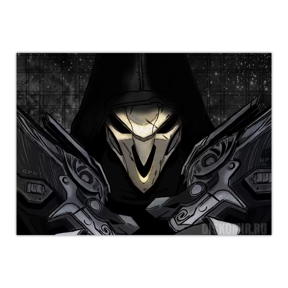 ������ �������� Overwatch - Reaper art