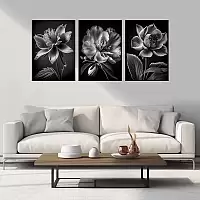     - Black & White Flowers