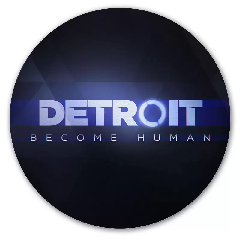 ���������� ������� ������ ��� ����� ������� Detroit: Become Human Logo �� ����� � ����� �������: ����� ��������� / Detroit: Become Human