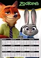 ��������� �������� �3 �� 2025 ��� Zootopia Nick Wilde and Judy Hopps