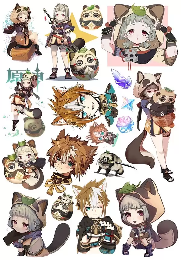 �������� Genshin Impact / Goro & Sayu