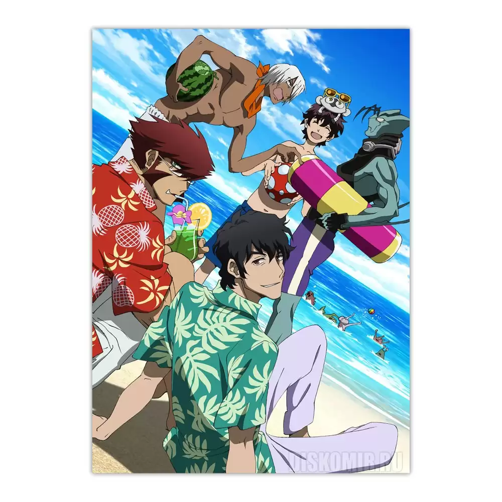 ������ �������� Kekkai Sensen - Leonardo, Klaus, Steven, Zapp, Zed