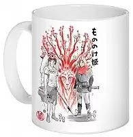 ������ Sumi-e Mononoke Hime - Wolf Princess