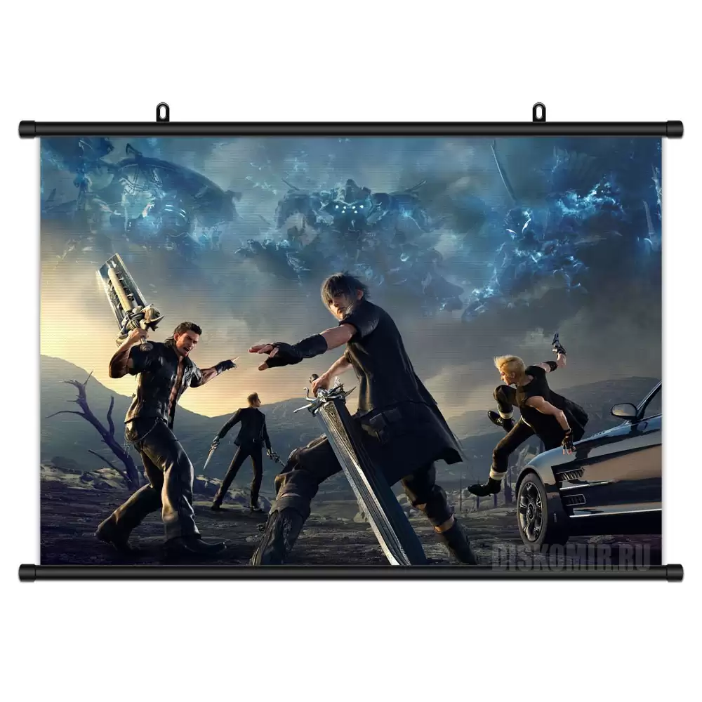 ���������� ������� ������� �������� Final Fantasy XV Cover Art �� ����� � ����� ��������� �������� / Final Fantasy