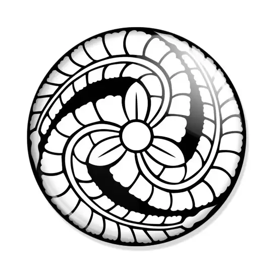 ���������� ������� ������ Onihei Hasegawa`s Family Crest �� ����� � ����� ������ / Onihei