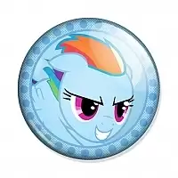 ������ My Little Pony Rainbow Dash face
