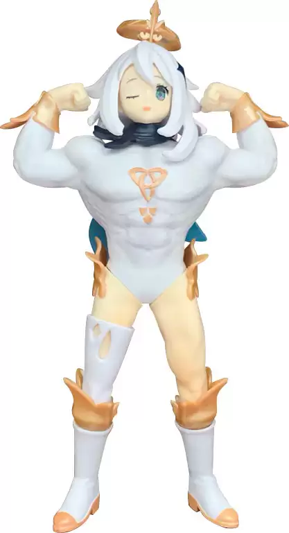 ������� Genshin Impact Paimon Muscle Lovely Fitness