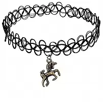 ����-����� Tattoo Choker ������ � ������� �������