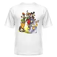  Kingdom Hearts Chip and Dale, Donald, Goofy, Jiminy, Mickey, Sora