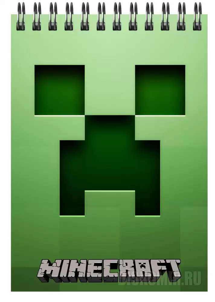 ���������� ������� ������� � ������ A6 Minecraft Creeper �� ����� � ����� ��������� / Minecraft