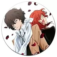    Bungou Stray Dogs Osamu Dazai and Chuuya Nakahara