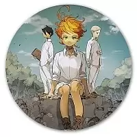 ������ ��� ����� ������� Yakusoku no Neverland Emma, Norman � Ray