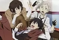   Bungou Stray Dogs Osamu Dazai, Ranpo Edogawa, Atsushi Nakajima