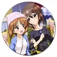 ������ ��������� ������� Girls und Panzer - Miho and Maho Nishizumi