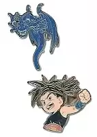   Pins: Blue Dragon - Shu & Blue Dragon (Set of 2)  GE7459