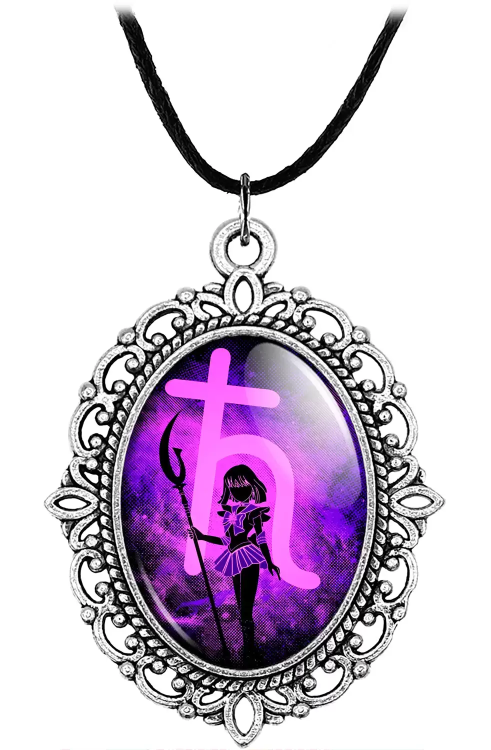 ���������� ������� ����� �������� Minimalist Art: Bishoujo Senshi Sailor Moon - Sailor Saturn �� ����� � ����� ���������-���� ������ ��� / Bishoujo Senshi Sailor Moon / Pretty Soldier Sailormoon / ���������� ����������� � �������� ������ ���