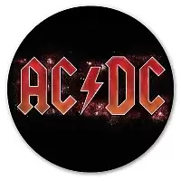 ������ ��� ����� ������� AC/DC Logo