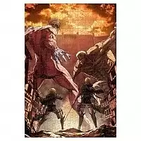  "Attack on Titan" Reiner Braun vs Eren Yeager ( A3, 252 )
