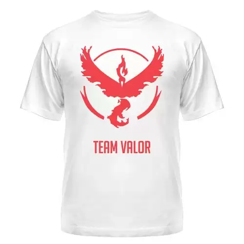���������� ������� �������� Pokemon Go - Team Valor �� ����� � ����� ������� / Pokemon