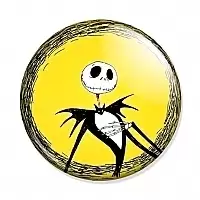 ������ Nightmare Before Christmas - Jack yellow background