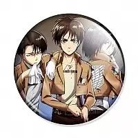    - Eren, Levi and Mikasa