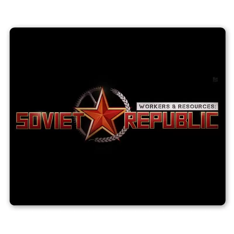 ���������� ������� ������ ��� ����� ������������� Workers & Resources: Soviet Republic Logo �� ����� � ����� ������� � �������: ��������� ���������� / Workers & Resources: Soviet Republic