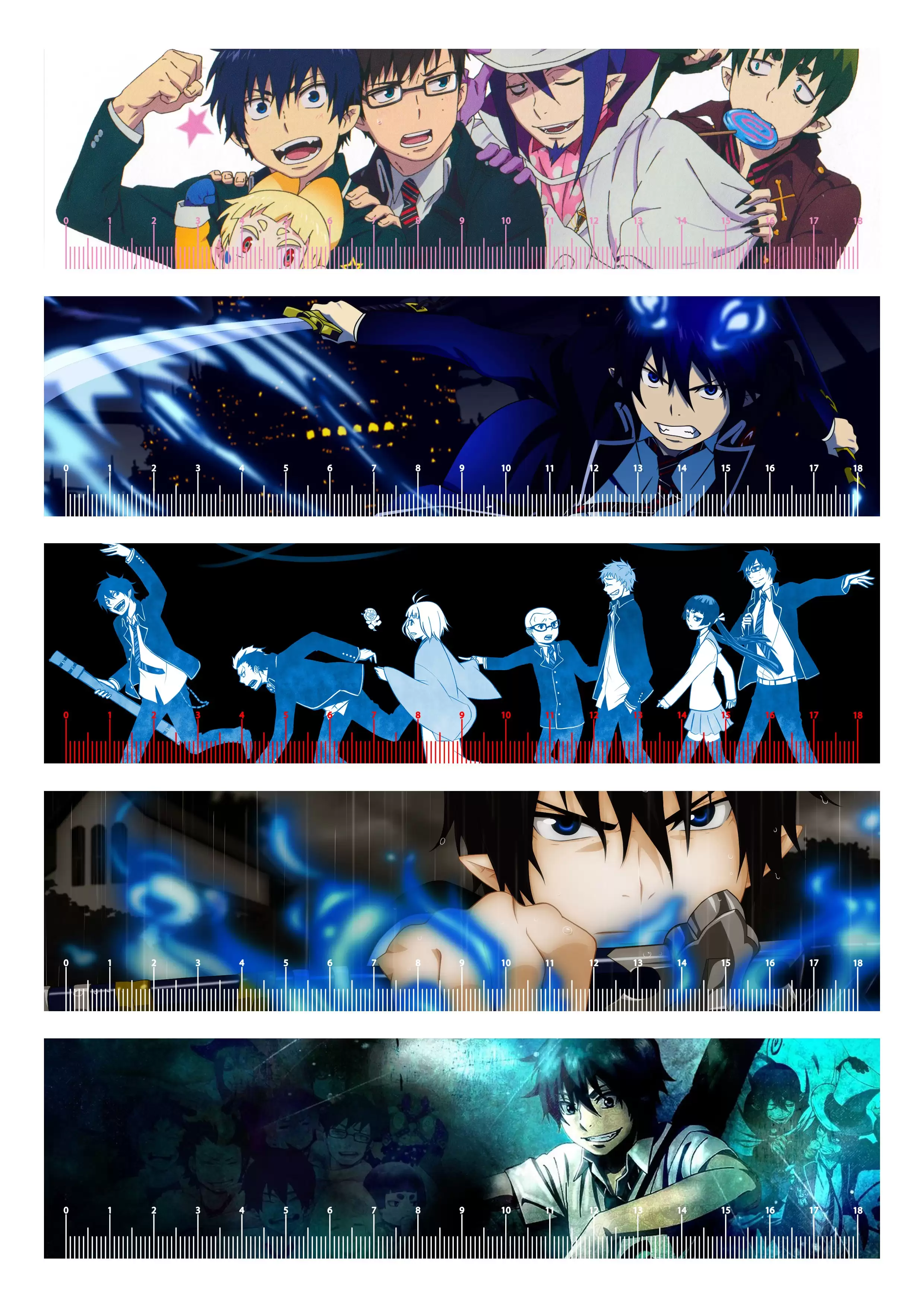 ���������� ������� ����� ������ Ao no Exorcist No.1 �� ����� � ����� ����� ��������� / Ao no Exorcist / Blue Exorcist