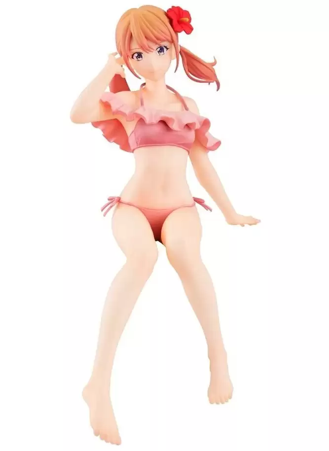 ������� SAV Megami no Cafe Terrace Noodle Stopper Figure Tsukishima Riho