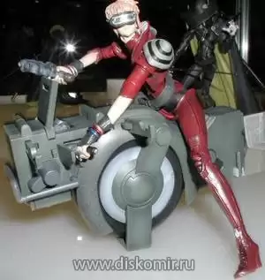 Купить Vampire Hunter D 1/10 Action Figure Leila and Her Bike с