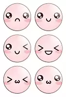 ����� ������� ������� "Kaomoji" No.1