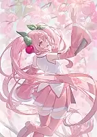   Sakura Miku Vocaloid