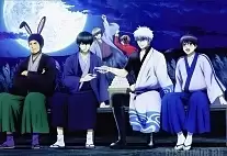 ������ �������� Gintama Sougo, Kagura, Toshiro, Gintoki, Shinpachi, Isao